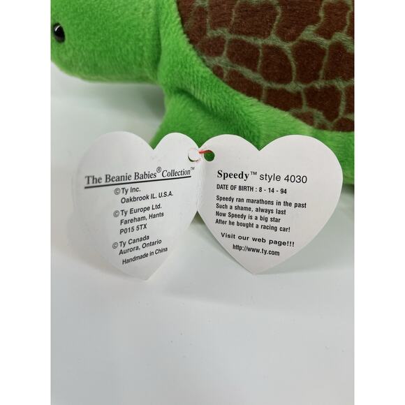 Ty Beanie Babies Bundle (2pcs) Speedy And Speedy McDonald’s Toy - Picture 13 of 14